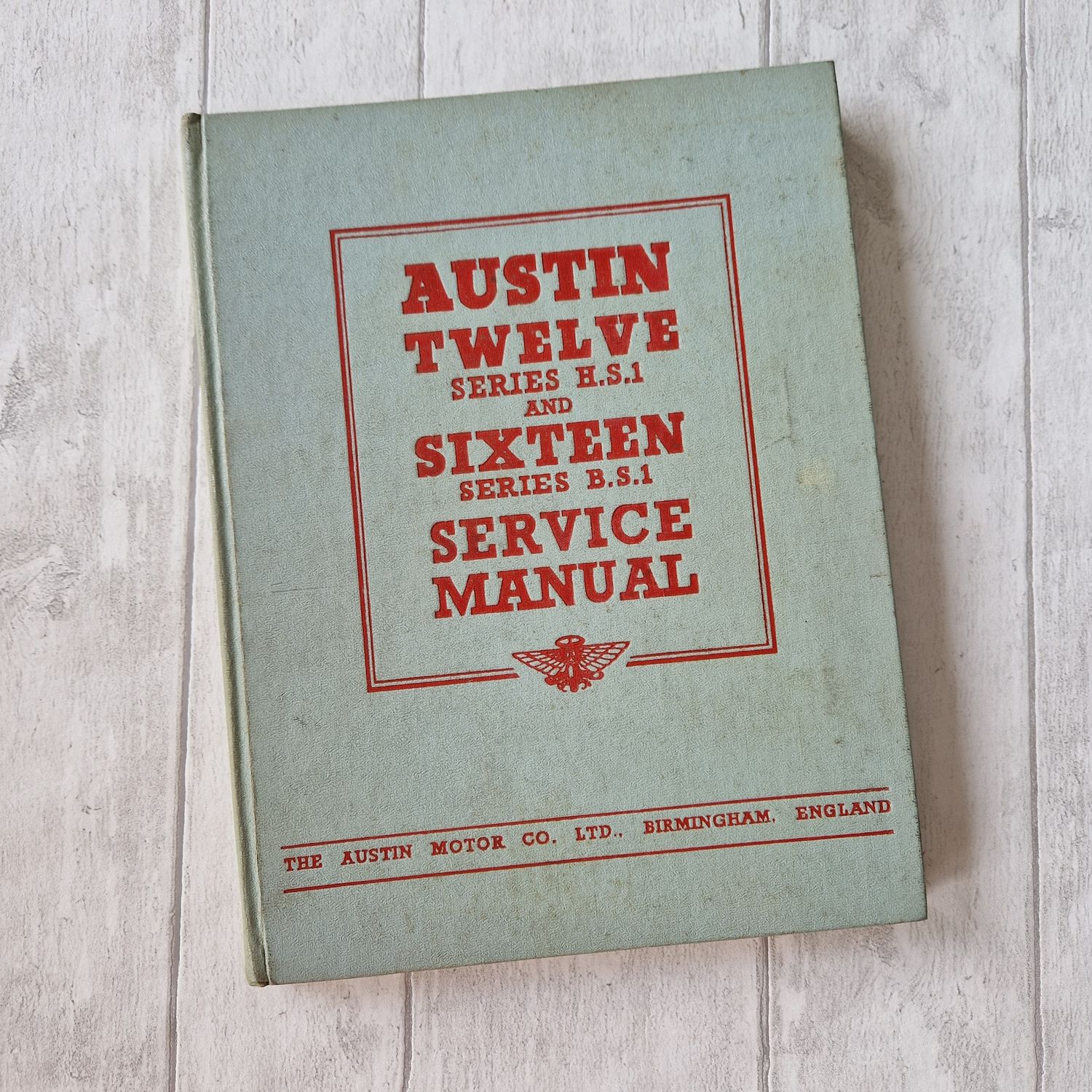 Austin Twelve and Sixteen Series Service Manual - car, 1953