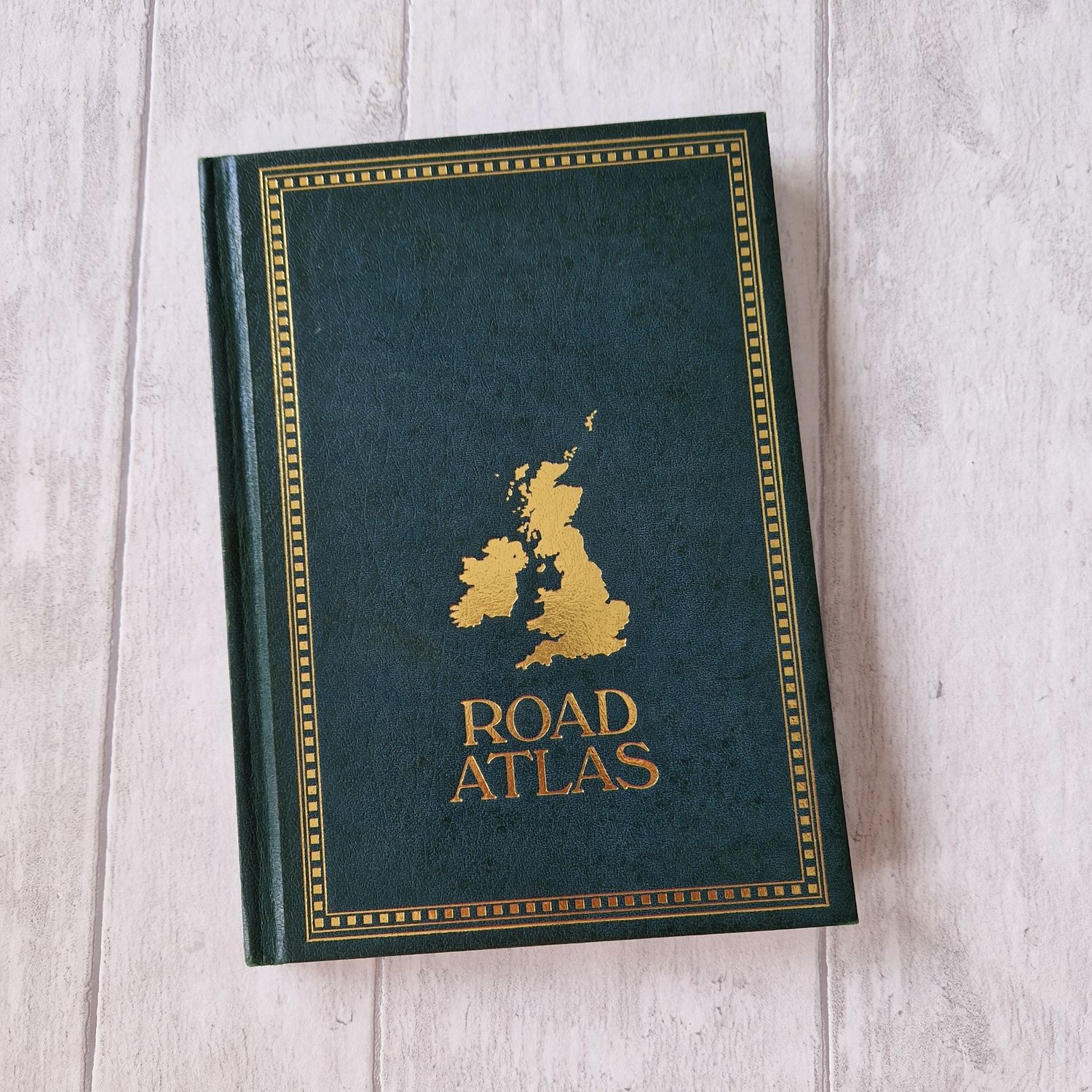 Road Atlas - green and gold 2003