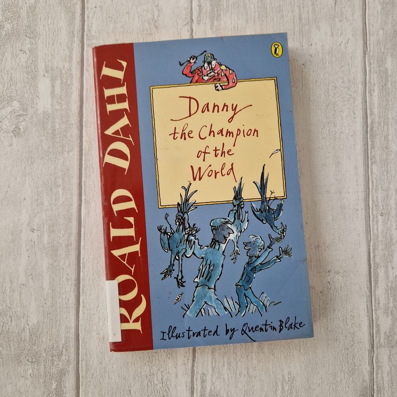 Danny the Champion of the World by Roald Dahl - made from a paperback book