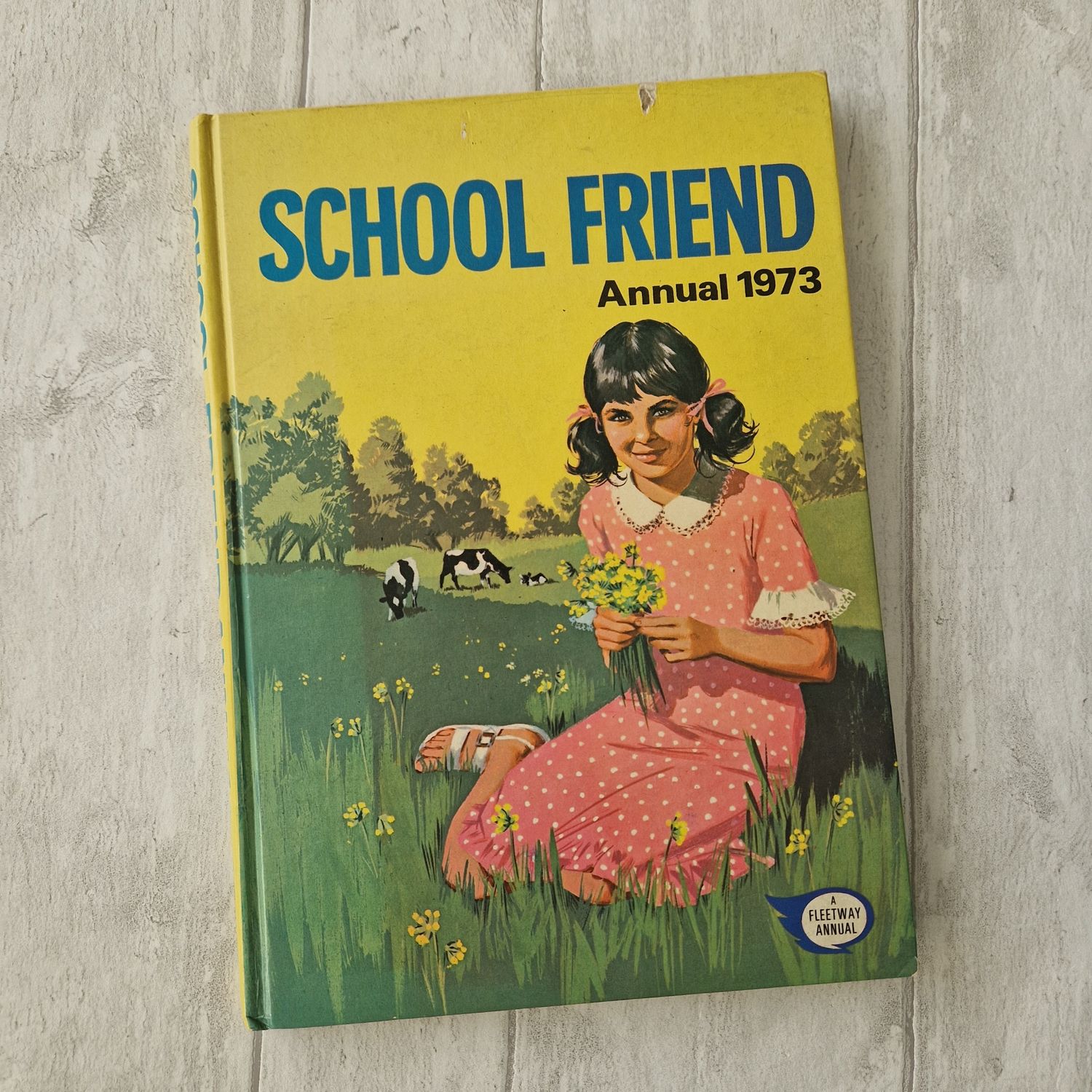 School Friend Annual 1973 - cows