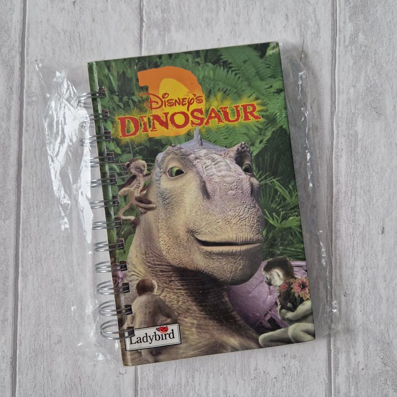 Dinosaur lined notebook - Ladybird Book - READY TO SHIP
