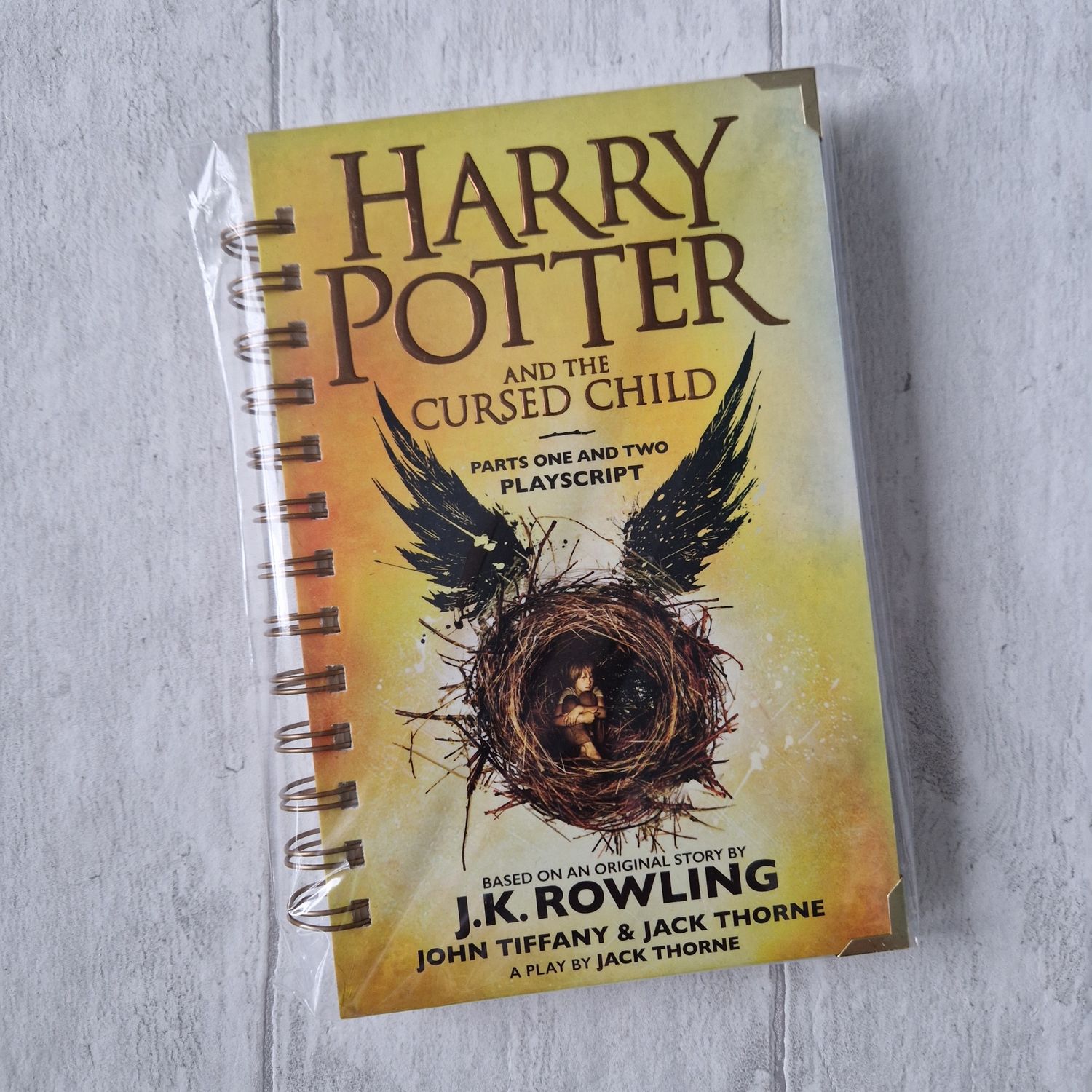 Harry Potter and the Cursed Child lined Notebook - READY TO SHIP