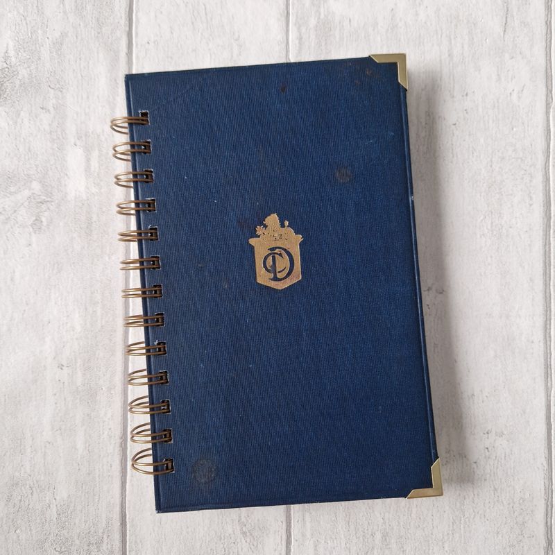 Vintage Charles Dickens - The Life and Adventures of Nicholas Nickleby lined Notebook - READY TO SHIP