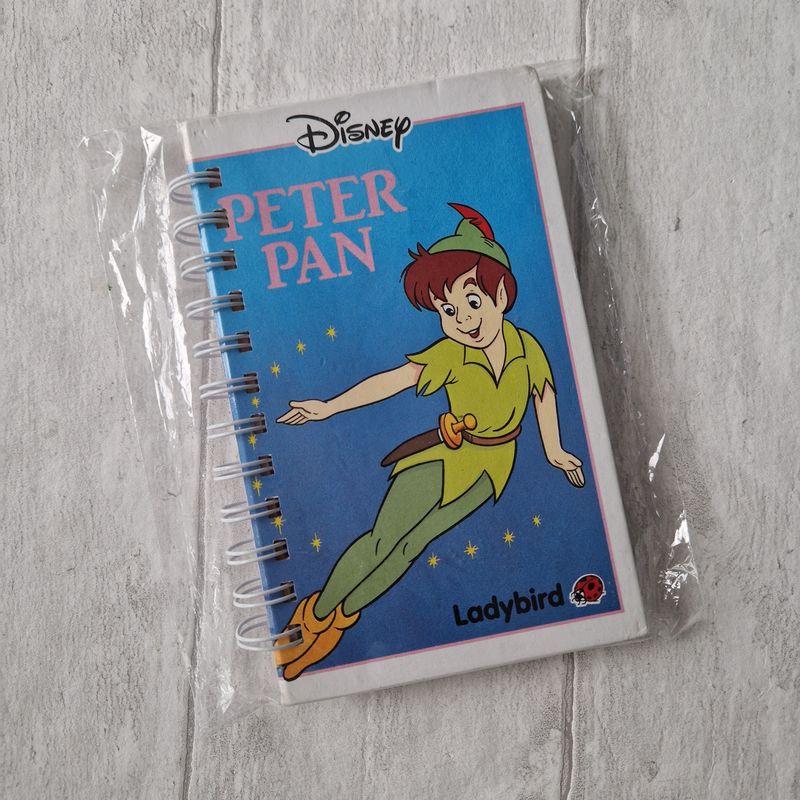 Peter Pan lined notebook - Ladybird Book - READY TO SHIP