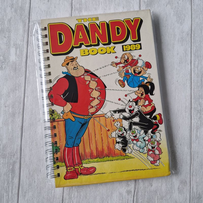 The Dandy 1989 lined notebook  - READY TO SHIP
