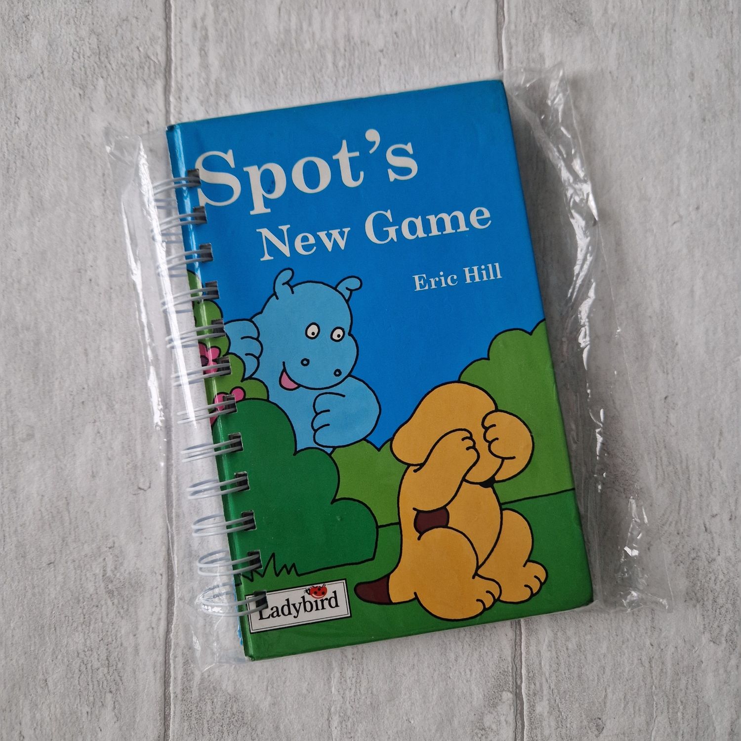 Spot the The Dog's New Game plain notebook - Ladybird Book - READY TO SHIP