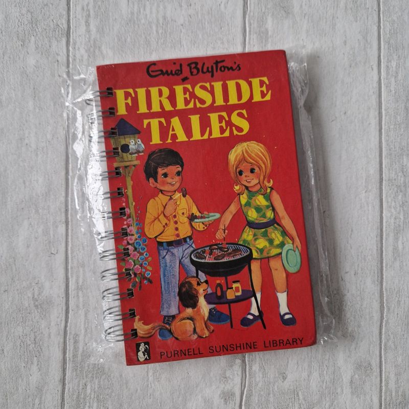 Fireside Tales Enid Blyton lined Notebook - READY TO SHIP