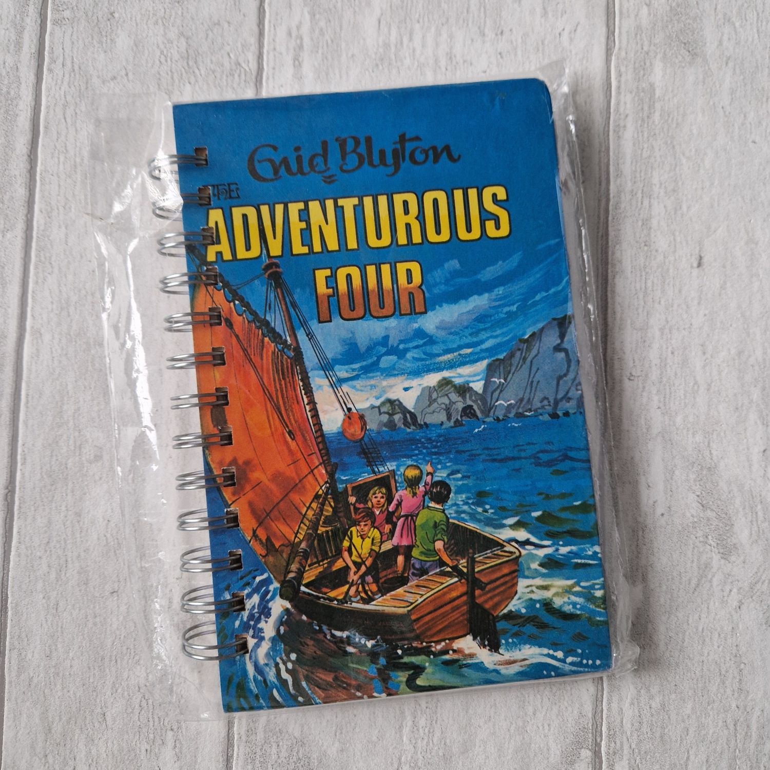 Adventurous Four Enid Blyton lined Notebook - READY TO SHIP
