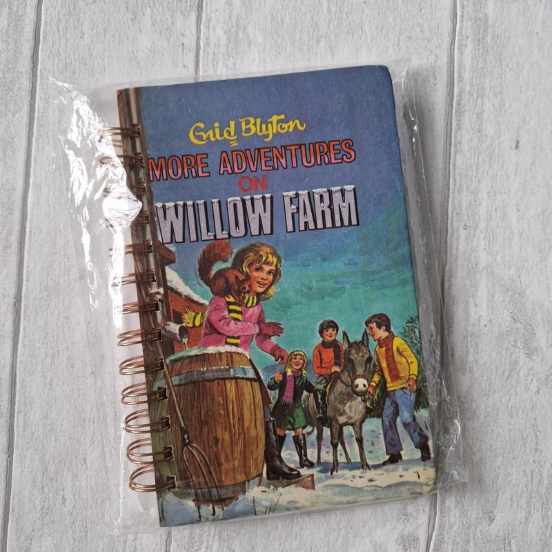 More Adventures of Willow Farm Enid Blyton lined Notebook - READY TO SHIP