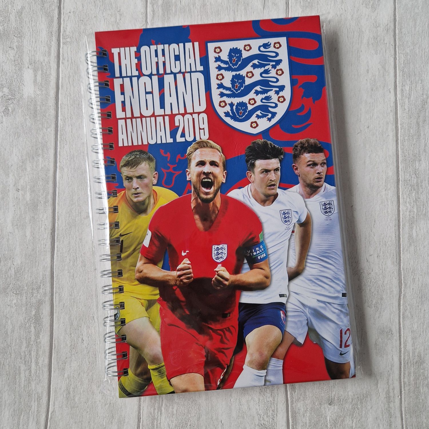 Football - Official England Annual 2019 lined notebook  - READY TO SHIP