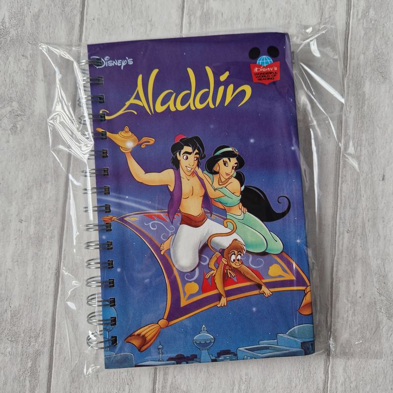 Aladdin Week Per View Diary notebook  - READY TO SHIP
