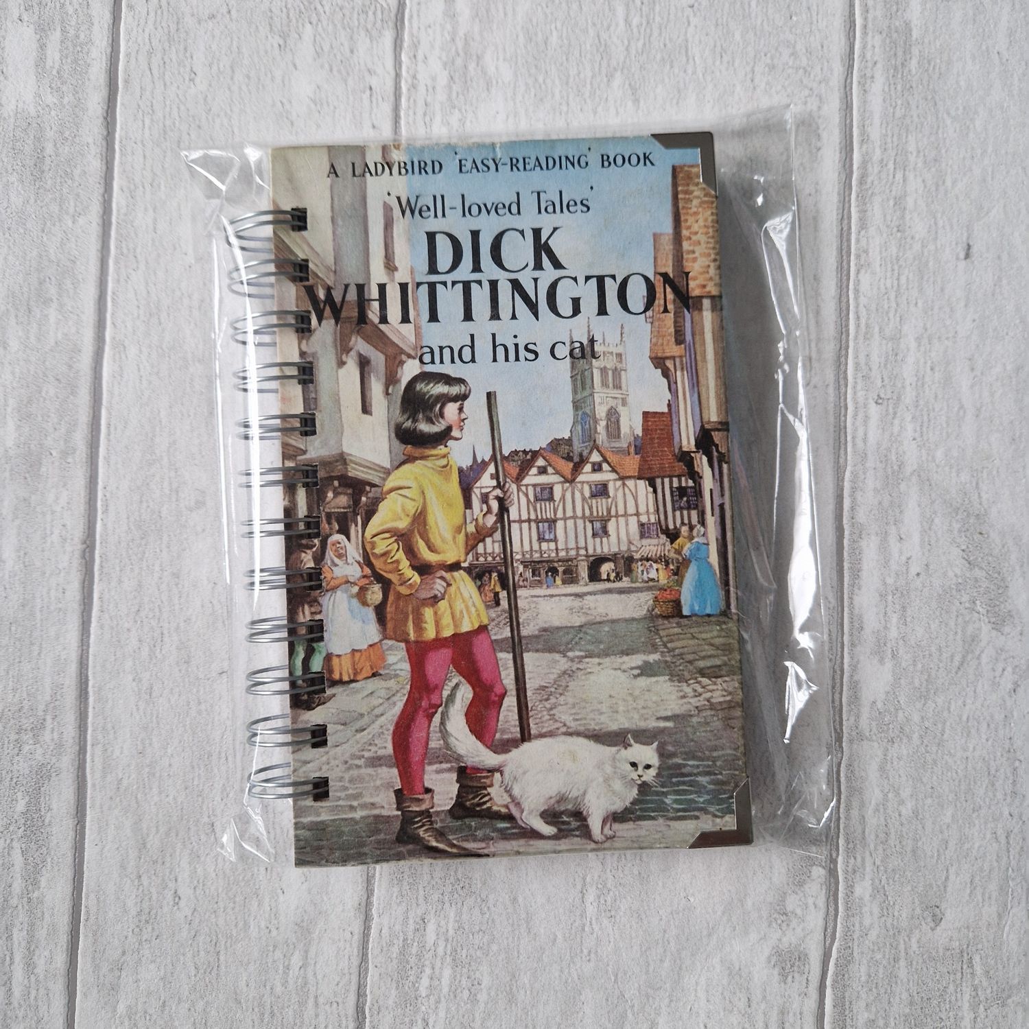 Dick Whittington and his cat lined notebook - Ladybird Book - READY TO SHIP