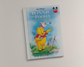 Winnie the Pooh Notebook - Most Grand Adventure - no original book pages