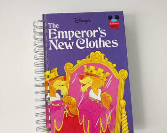 Emperor's New Clothes - Prince John, Robin Hood Notebook