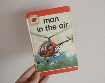 Helicopter Notebook - Man in the Air