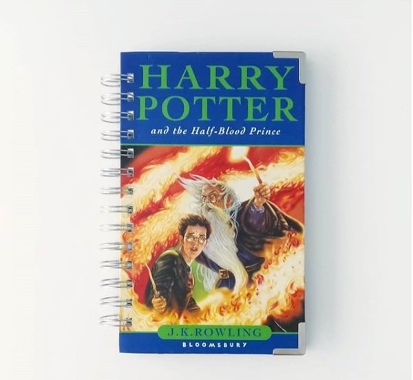 Harry Potter and the Half Blood Prince - made from a dust jacket