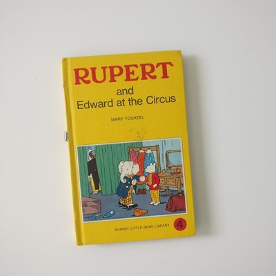 Rupert the Bear Notebook - and Edward at the Circus