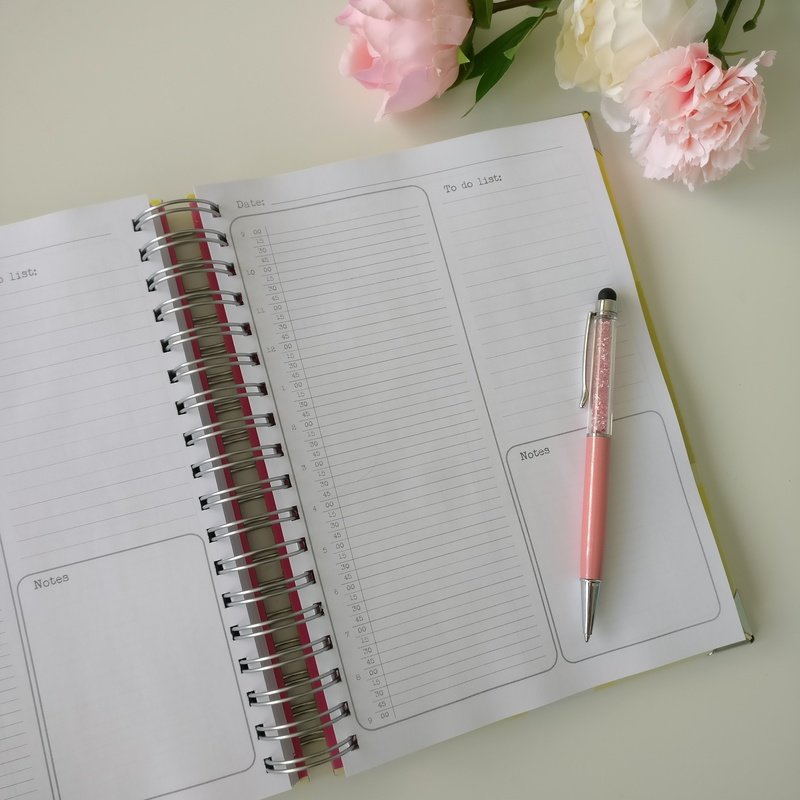 Salon Appointments Book / PAGE A DAY