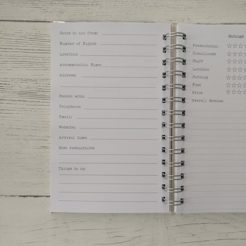 Holiday Record / Review book