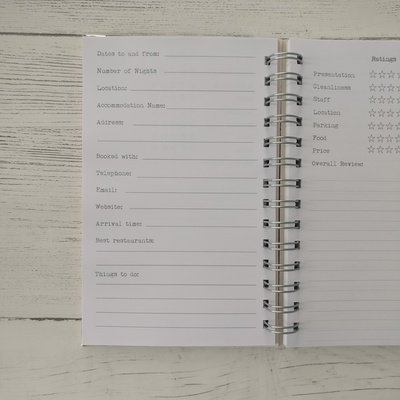 Holiday Record / Review book