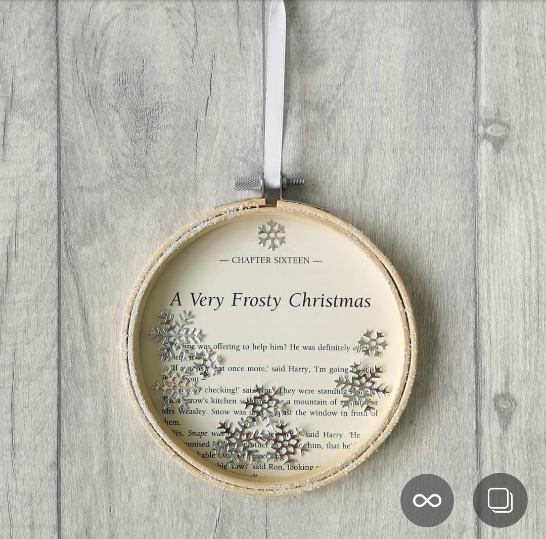 Harry Potter Frosty Christmas Decoration - 13cm