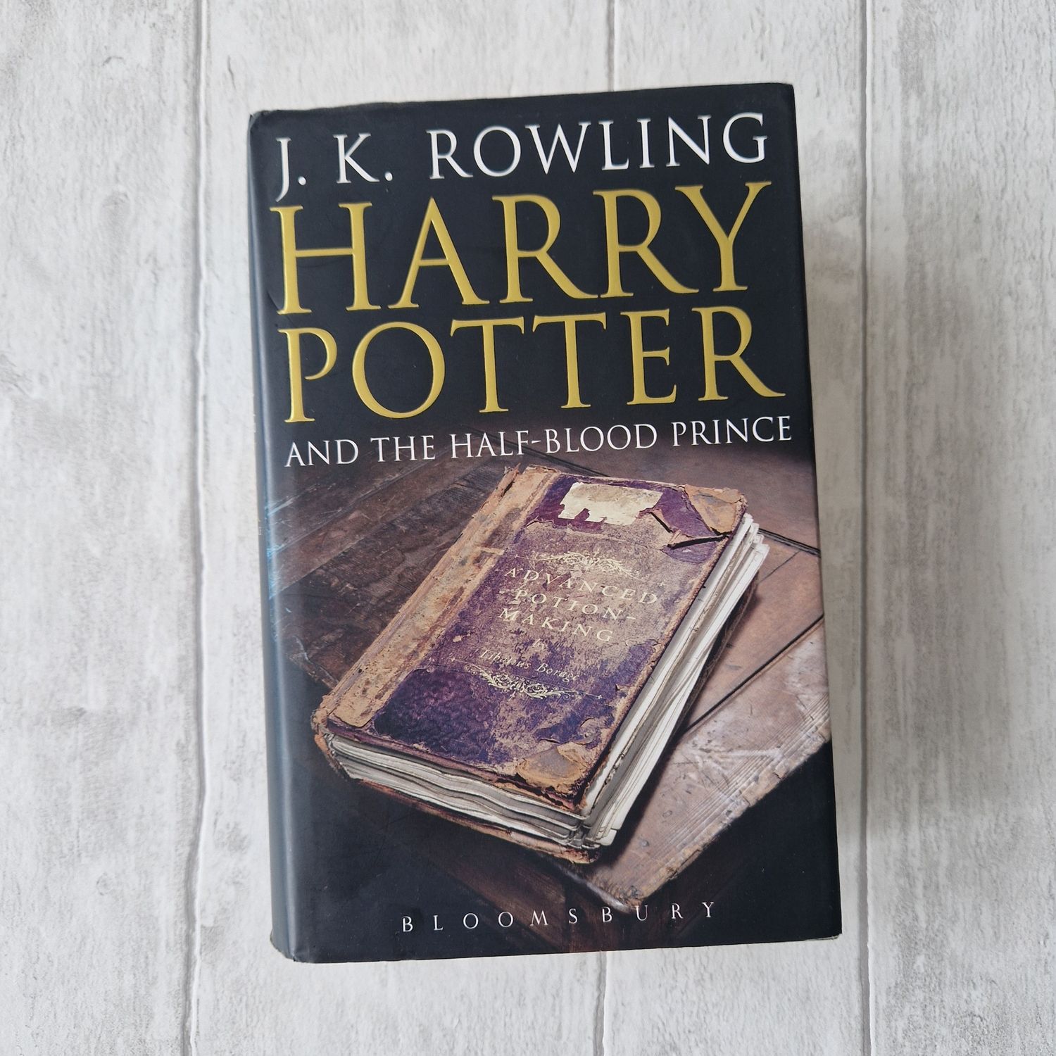 Harry Potter and the Half Blood Prince - dust jacket