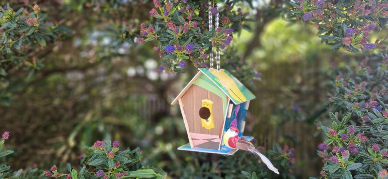 Decoupage Birdhouse Workshop, Thursday May 28th, 10am - 12pm, Merrymeade Tearoom, Brentwood