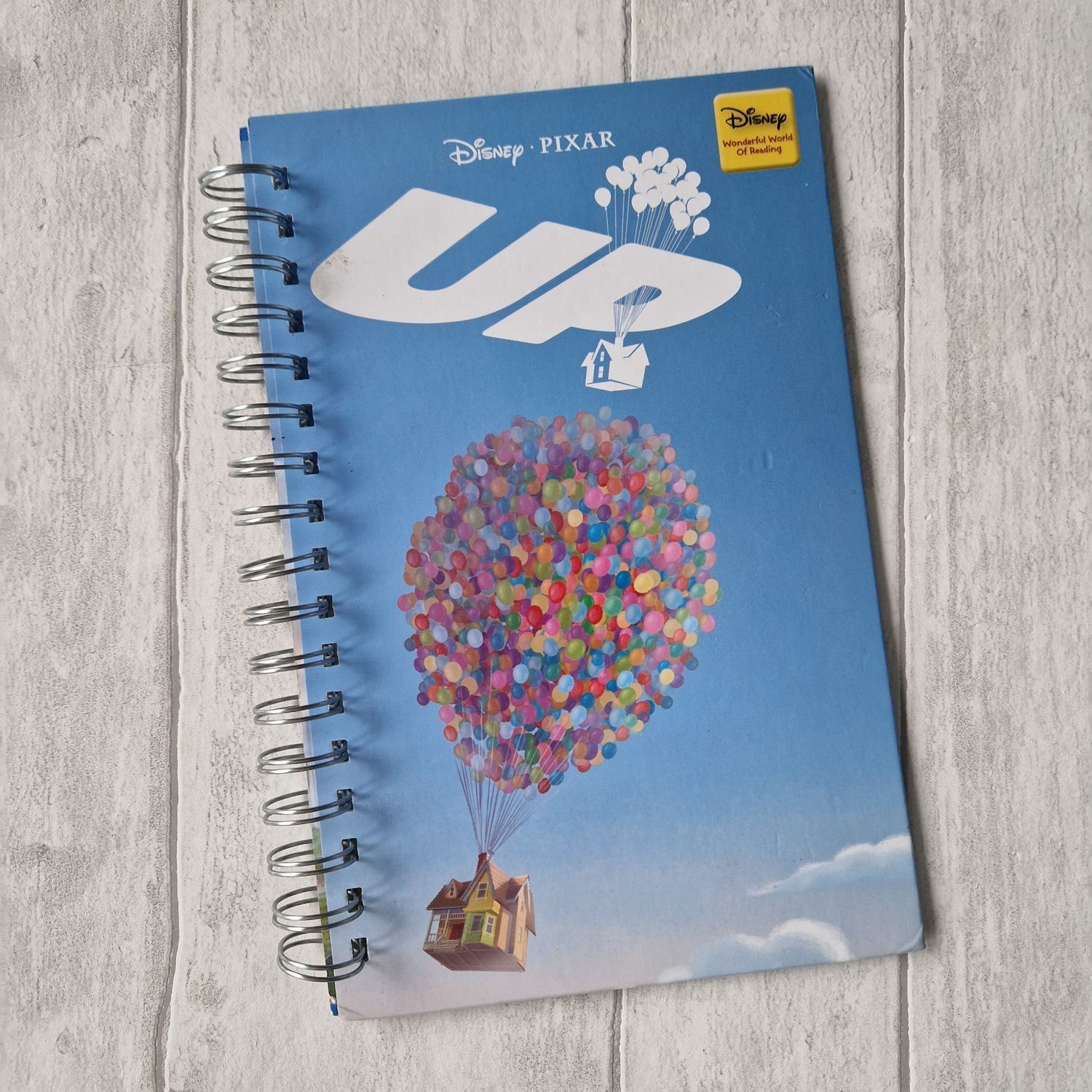Up Notebook - no original book pages