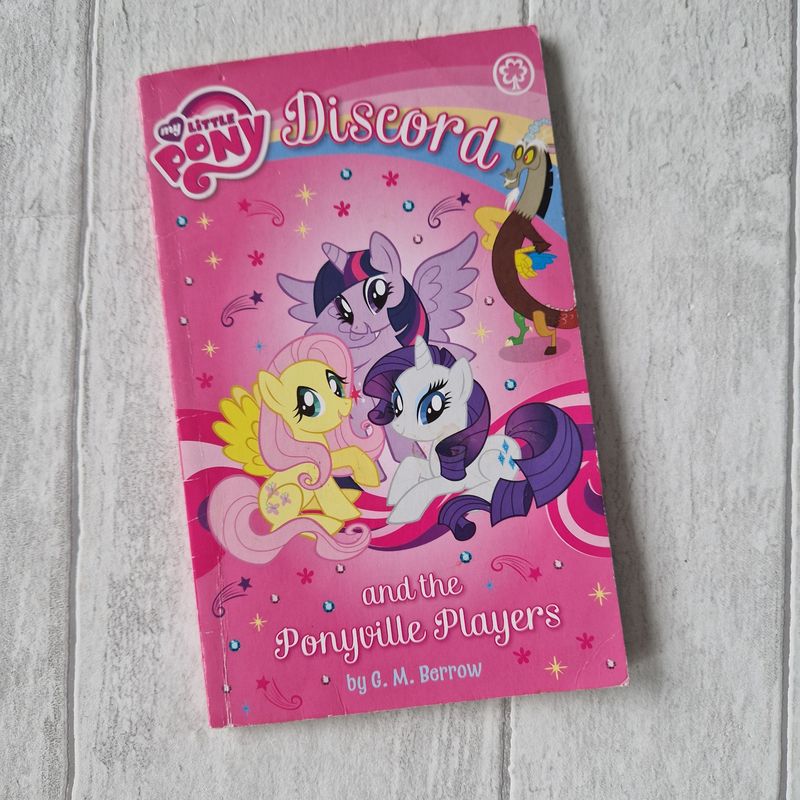 My Little Pony - Discord 2015 - made from a paperback book