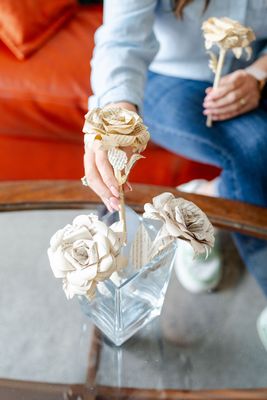 Book Paper Rose Video Tutorial &amp; PDF Download