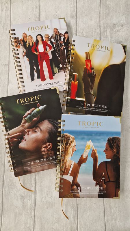 Tropic Catalogue notebook - send your own 