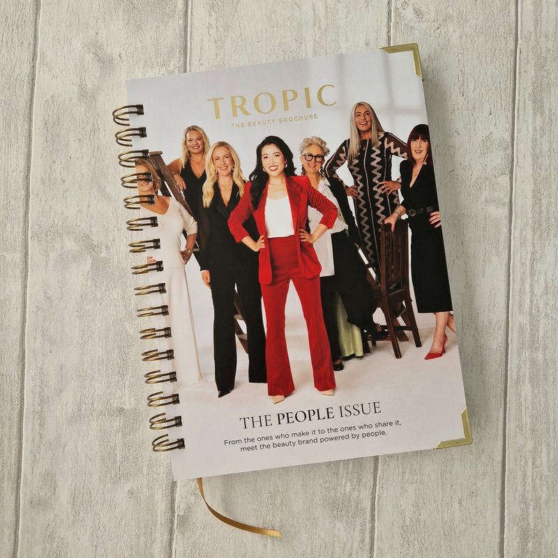Tropic Catalogue notebook - send your own 