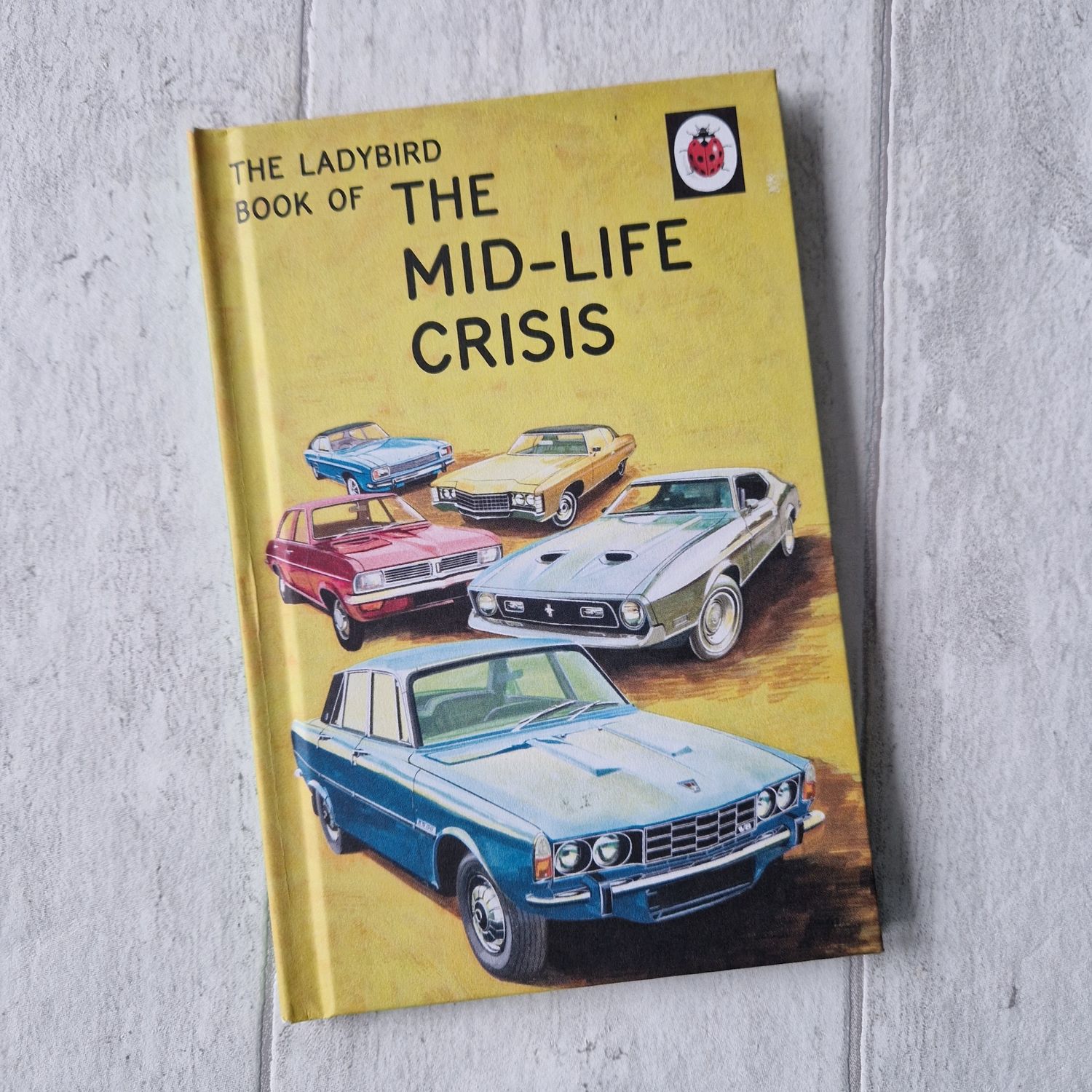 The Mid-Life Crisis - Ladybird Book - classic cars