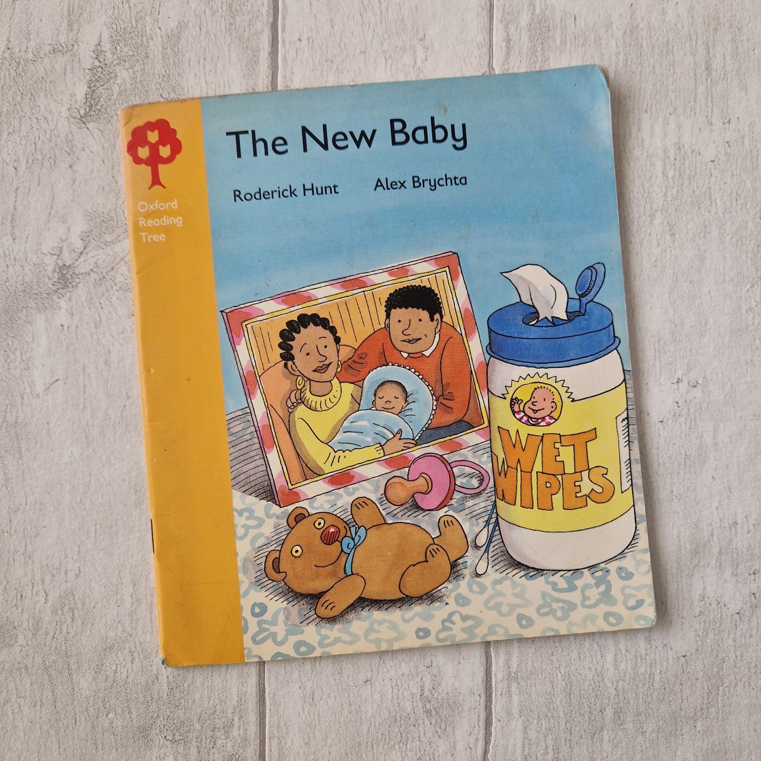 The New Baby - Oxford Reading Tree - made from a paperback book - Chip &amp; Biff 1999