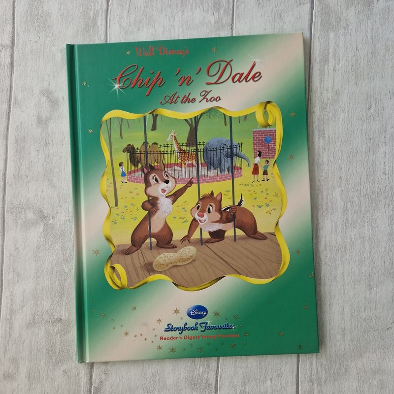 Chip and Dale At the Zoo A4 - no original pages