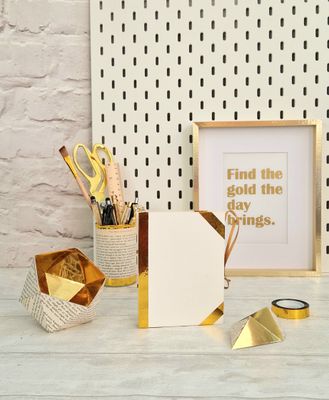 Make a Stationery Desk Set  - Video Tutorial &amp; PDF Download