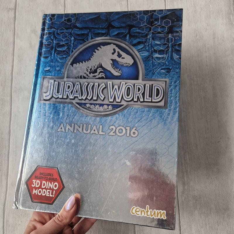 Jurassic World 2016 Annual  Notebook  A4 - Jurassic Park, Dinosaur