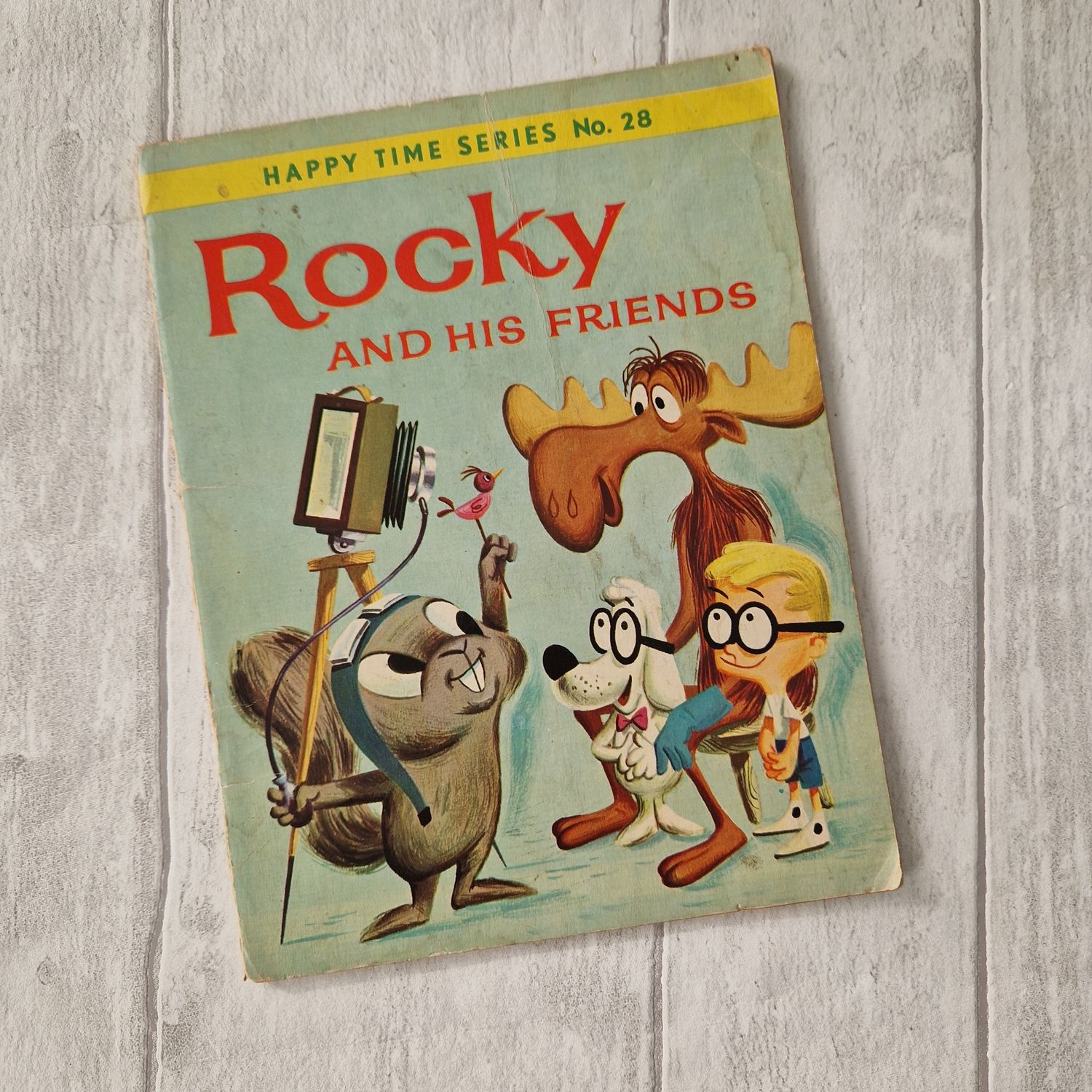 Rocky and his Friends 1962  made from a paperback book