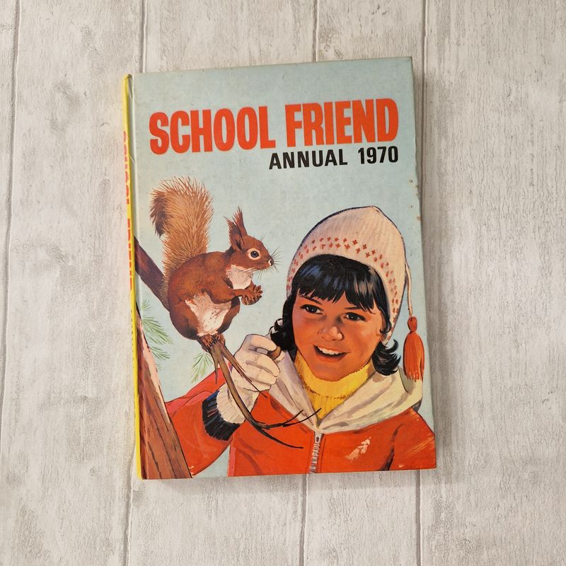 School Friend Annual 1970 - red squirrel