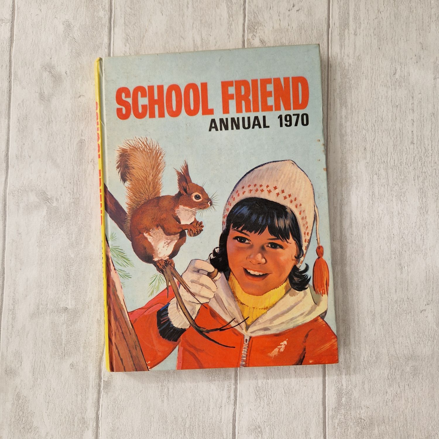 School Friend Annual 1970 - red squirrel