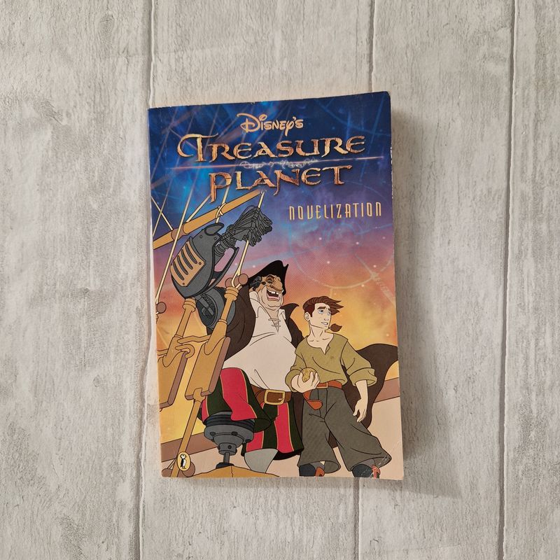 Treasure Planet 2002 - made from a paperback book