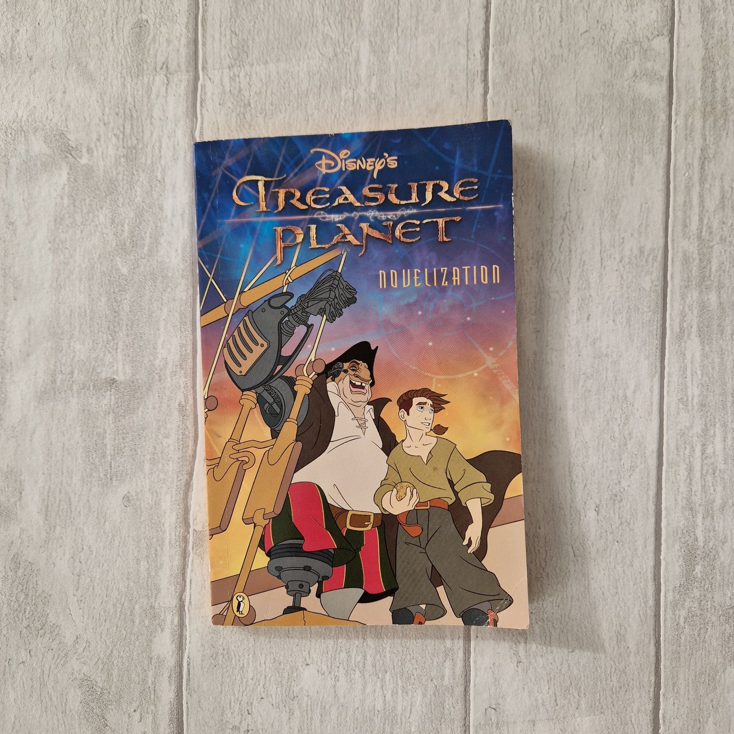 Treasure Planet 2002 - made from a paperback book