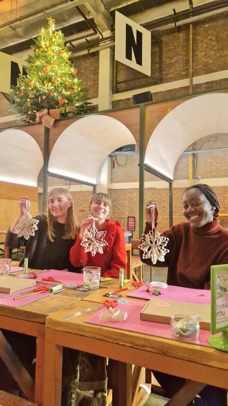 Snowflake Workshop,  made from recycled book paper, Thursday 12 November, 7 - 8.30pm, Maggio Lounge, Billericay