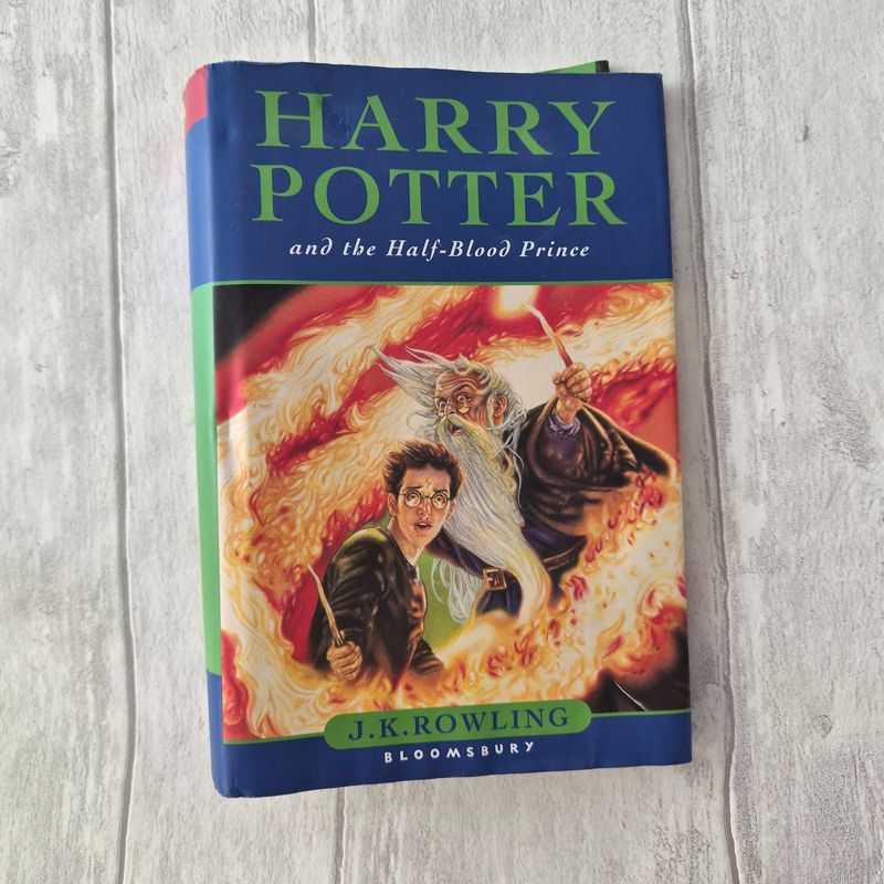 Harry Potter and the Half Blood Prince - dust jacket