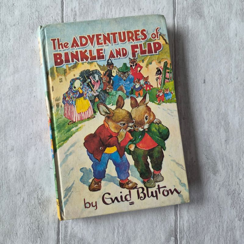 The Adventures of Binkle and Flip by Enid Blyton Bunny Rabbits