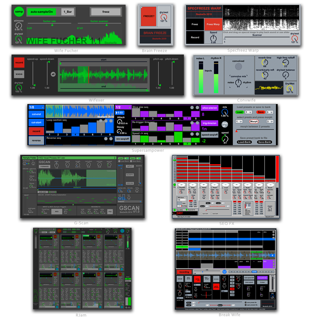 Wife-Lab M4L Audio Effects Device Bundle