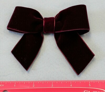 Elegant Deep Burgandy Velvet