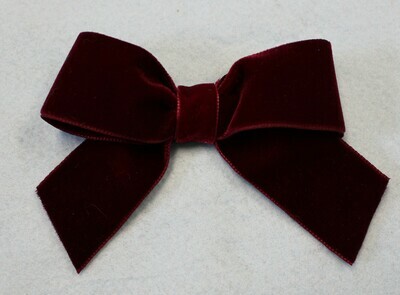 Elegant Deep Burgandy Velvet