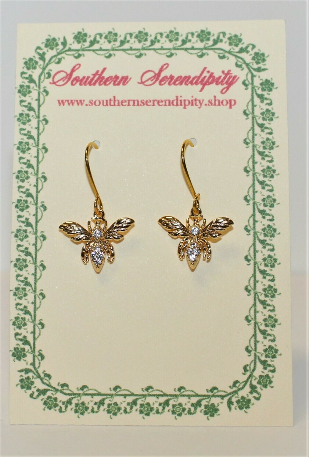 Victorian Bee Earrings