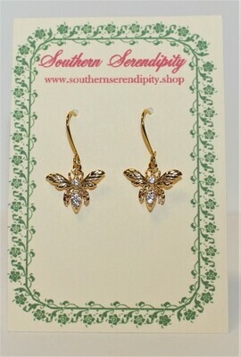 Victorian Bee Earrings